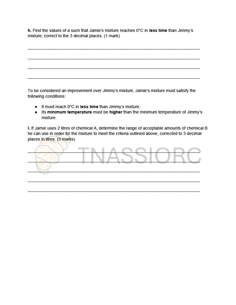 2025 TNASSIORC Mathematical Methods Trial Exam – Units 3 & 4