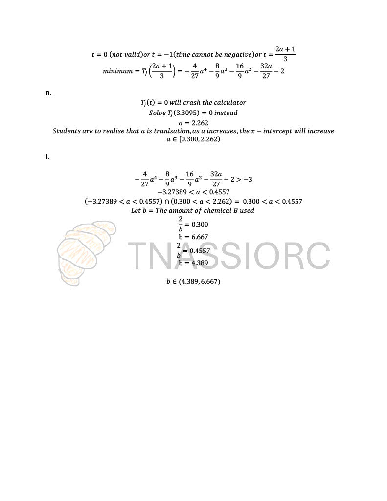 2025 TNASSIORC Mathematical Methods Trial Exam – Units 3 & 4